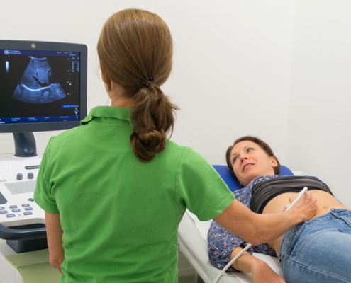 Bild Sonographie Ultraschall Dr. Sabine Spieker Achern